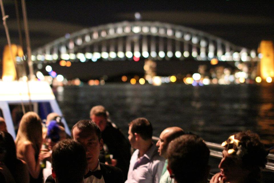 Sydney Harbour Bridge backdrop for wedding photography
