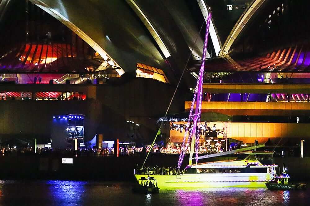 Hens night celebration on board