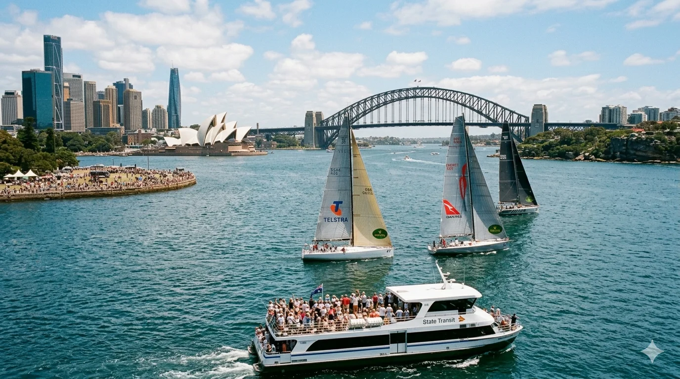 Boxing Day Lunch Cruise - Sydney to Hobart Race Viewing with Legend Cruises